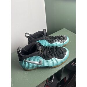 Nike Air Foamposite Pro Men's Size 10 Island Green Basketball Shoe Sneaker Rare
